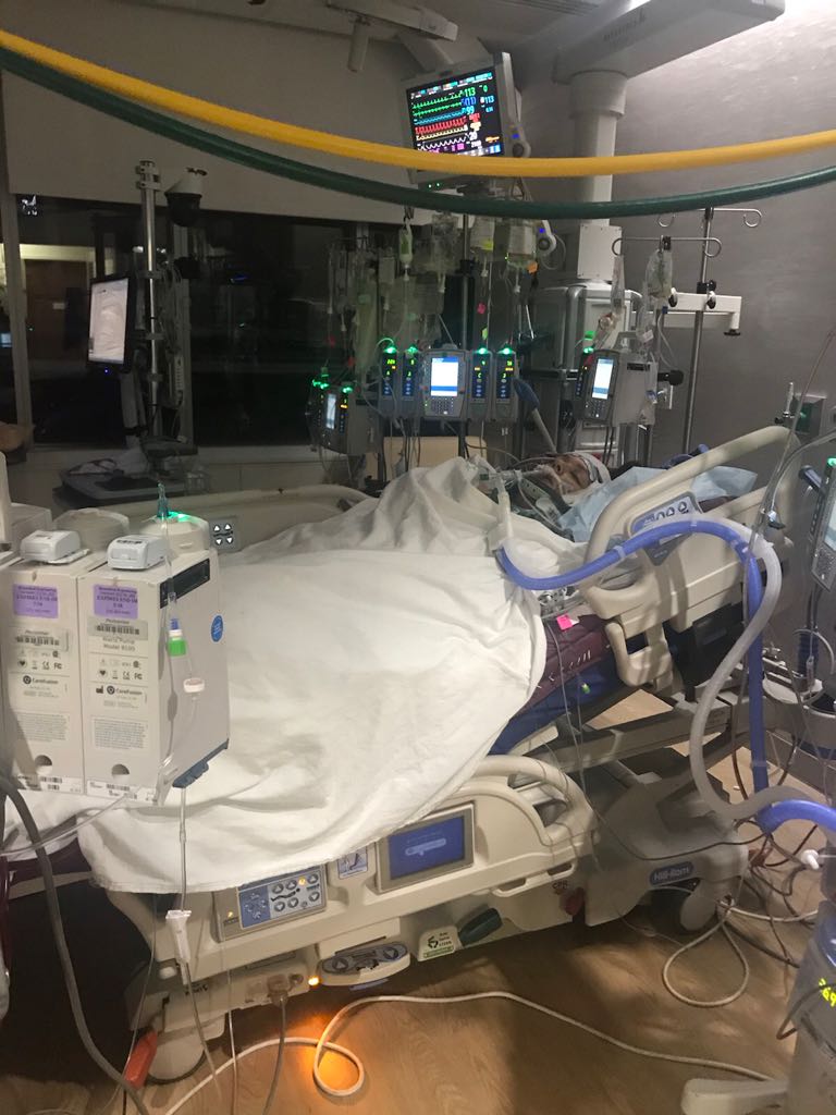 My first few days in the hospital